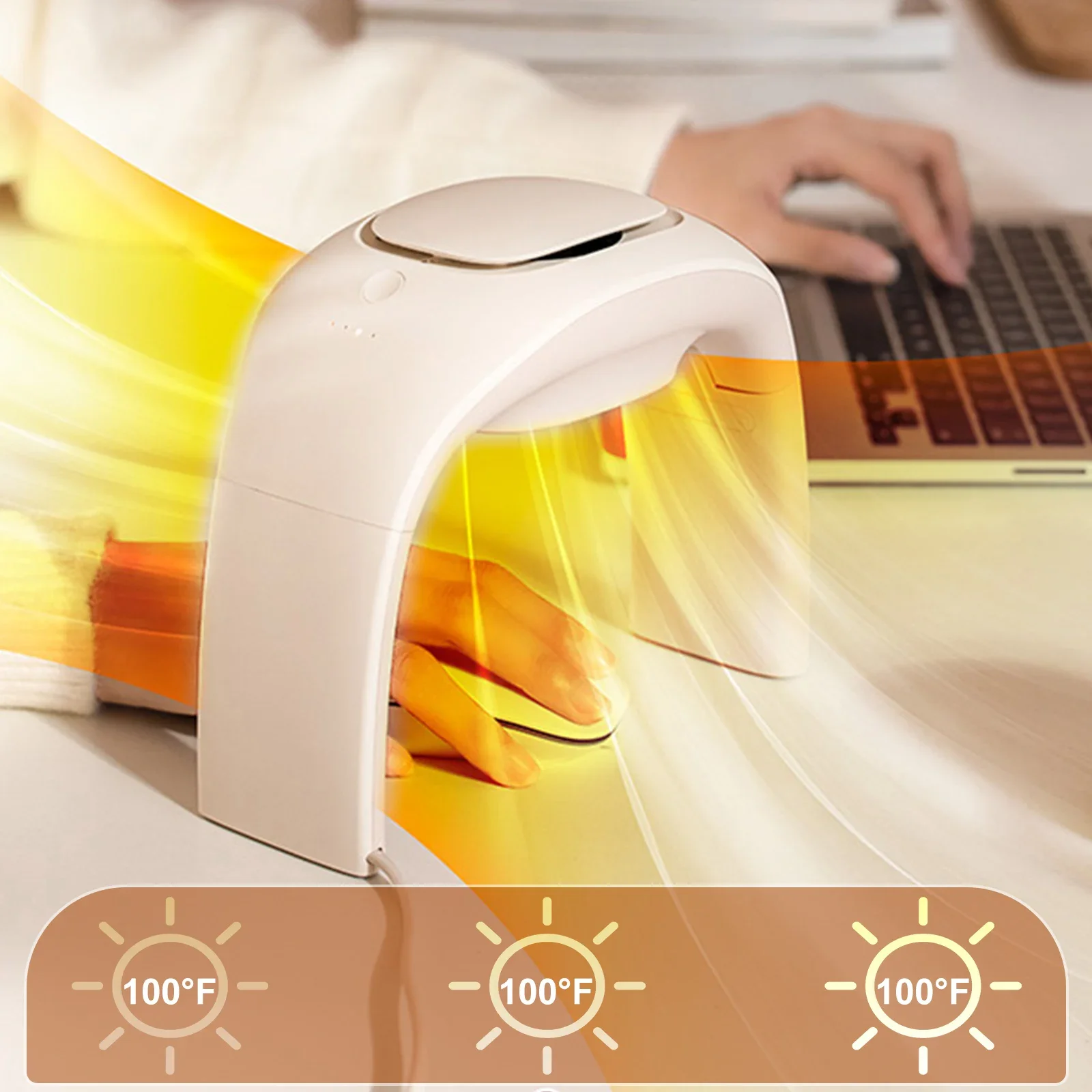 Home Office Tech Uk - Eary Przenośny Podgrzewacz do Rąk na