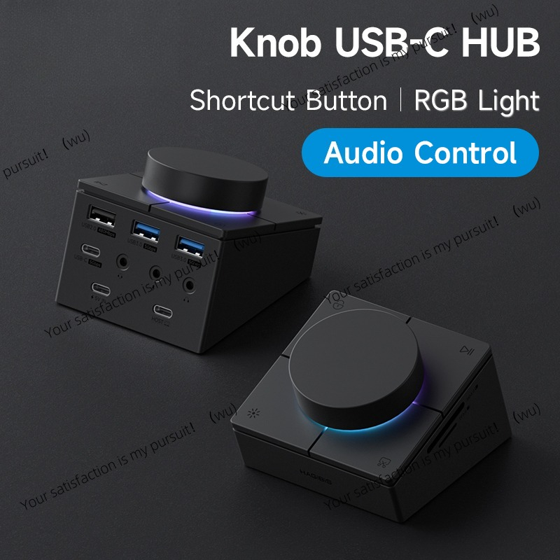 Docking Station Usb C - Hub USB-C z przyciskami skrótów, stacja