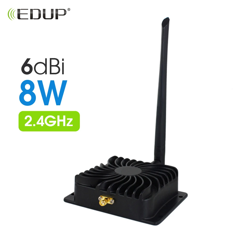 Wifi Range Extender - EDUP AB003 8W Wzmacniacz WiFi 2.4GHz,