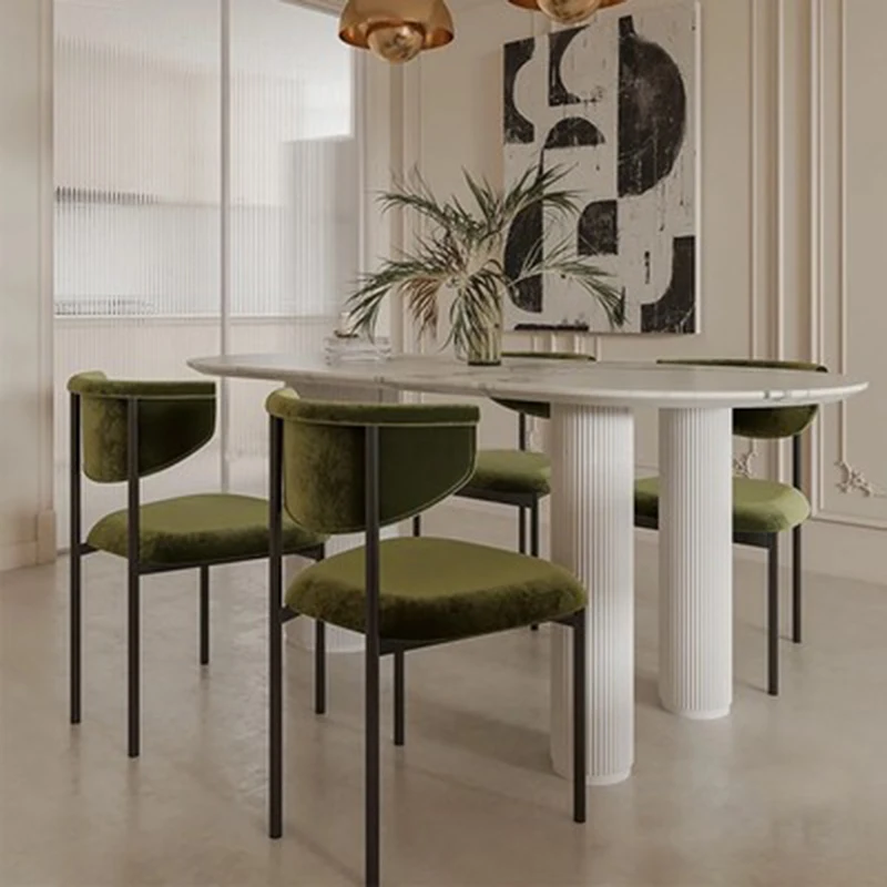Office Tech Furniture - Luksusowe krzesło do jadalni w stylu