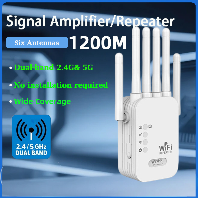 Wifi Range Extender - KATORD 1200Mbps Bezprzewodowy Wzmacniacz WiFi 2.4G&5G