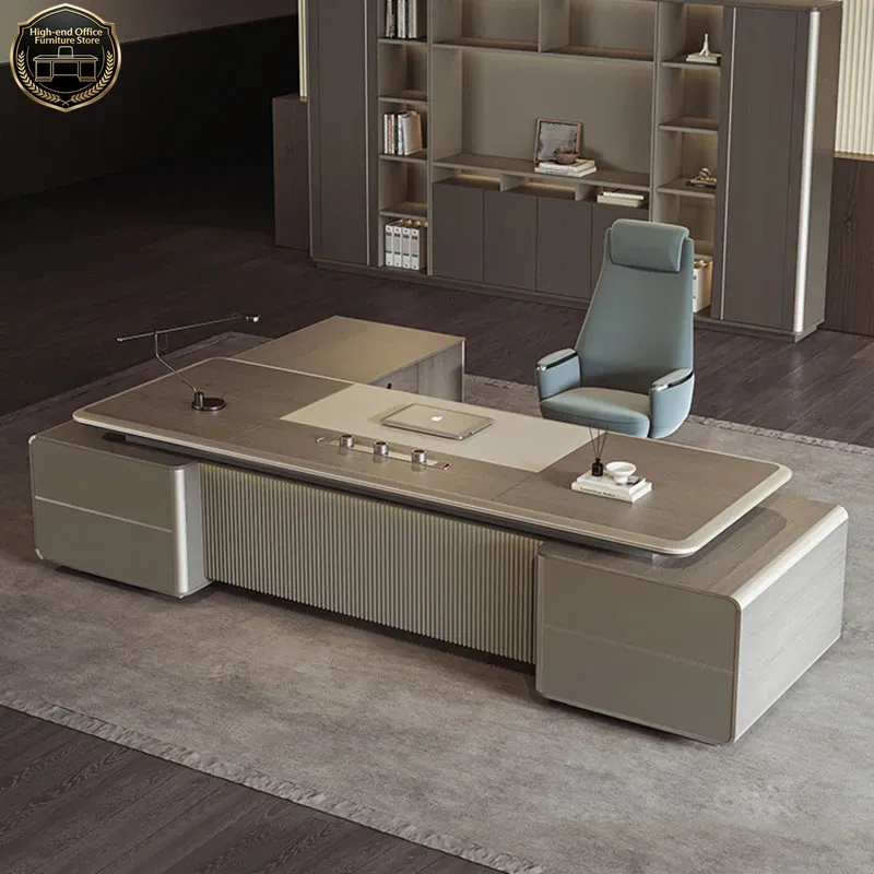 Office Tech Furniture - Biurko gamingowe Boss Gaming L, do