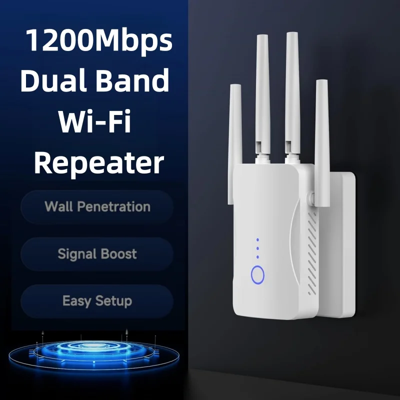 Wifi Range Extender - Wzmacniacz sygnału WiFi Dual Band 2.4G/5GHz