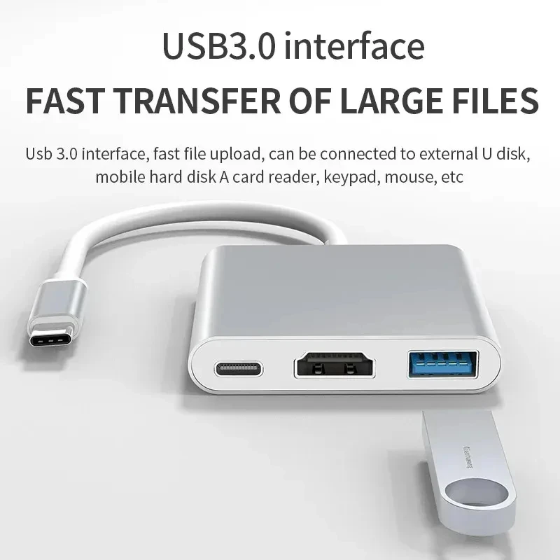 Stacja dokująca 3 w 1 USB PD H – Docking Station Usb C recenzja i cena