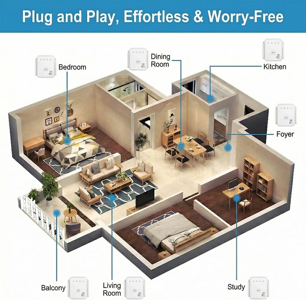 Nowy wzmacniacz WiFi 2026, 300 – Wifi Range Extender recenzja i cena