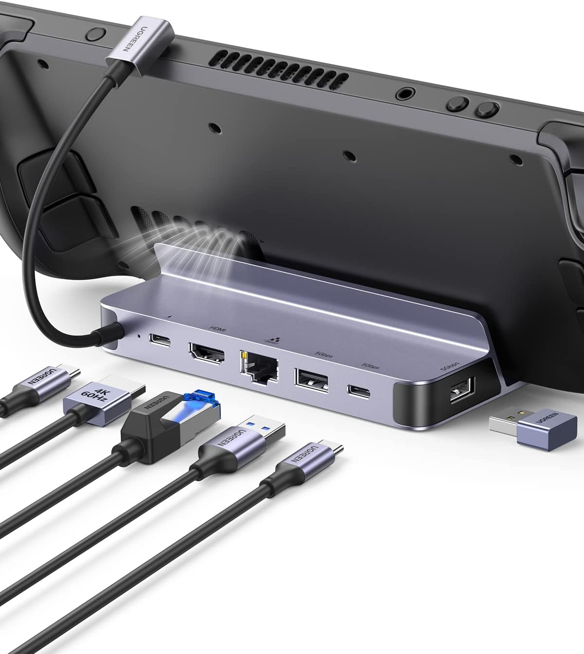 Stacja dokująca UGREEN Steam D – Docking Station Usb C recenzja i cena