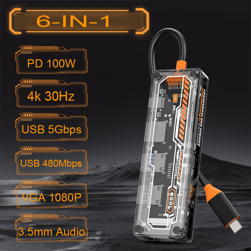 Hub USB-C 6-w-1 do MacBook Pro – Docking Station Usb C recenzja i cena