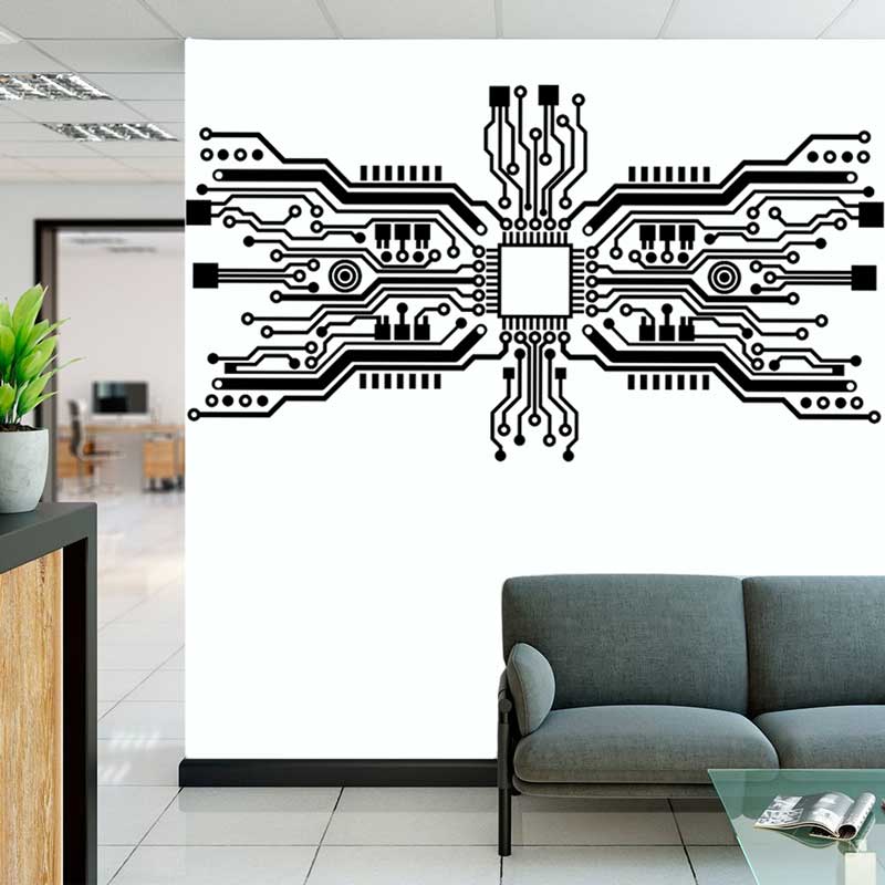 Naklejka ścienna z obwodami dr – Office Tech Furniture recenzja i cena